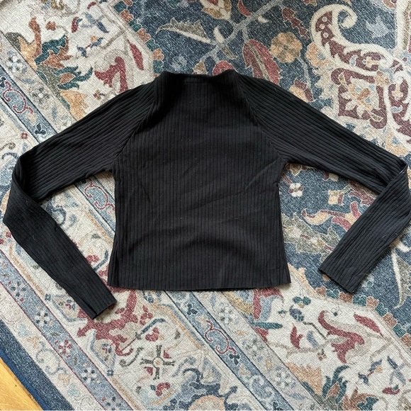 FOR DAYS Upcycled Square Neck Rib LS - Picture 3 of 3